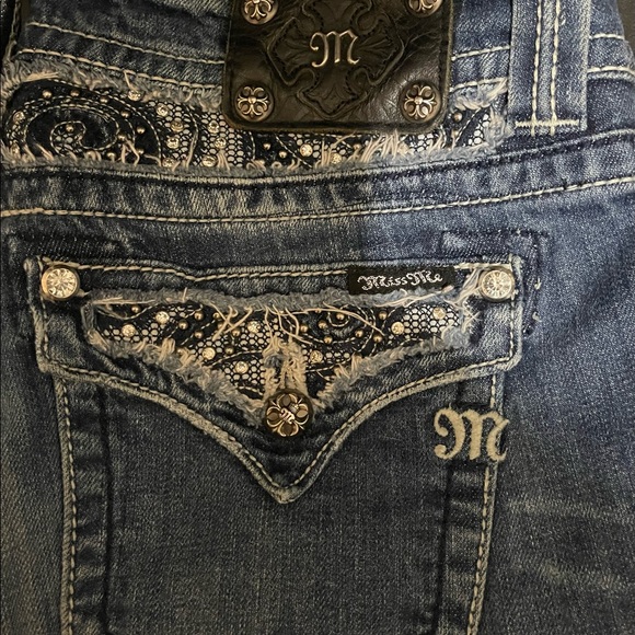 MISS ME BOOT CUT JEANS SIZE 30 - Picture 3 of 5